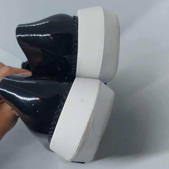 Melissa Vitorino Campos Grunge Lace Up Platform Oxford Shoes Women's Size 8 - Picture 7 of 16